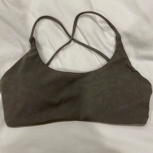 FADE KHAKI CROP SHOP BOUTIQUE SIZE SMALL